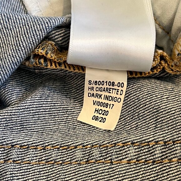 Gap Cigarette High Rise Petite Jeans Size 28 | 6P - Picture 9 of 9